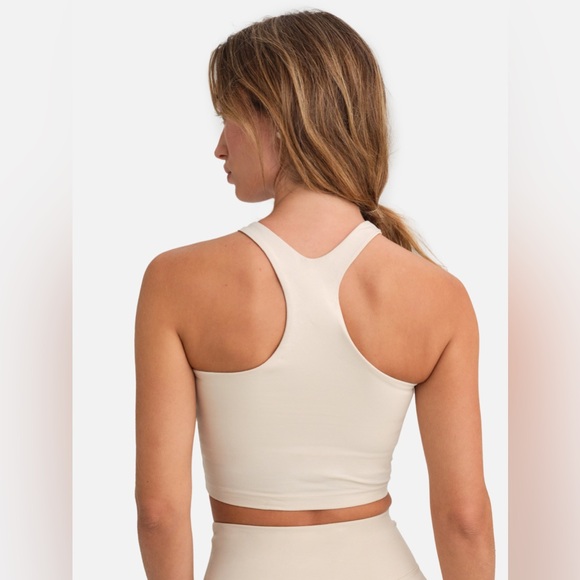 🦋MATE THE LABEL ORGANIC STRETCH RACER TANK IN MIDNIGHT S - Picture 4 of 4